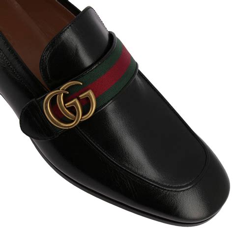 mens gucci black fabric shoes|gucci men shoes clearance.